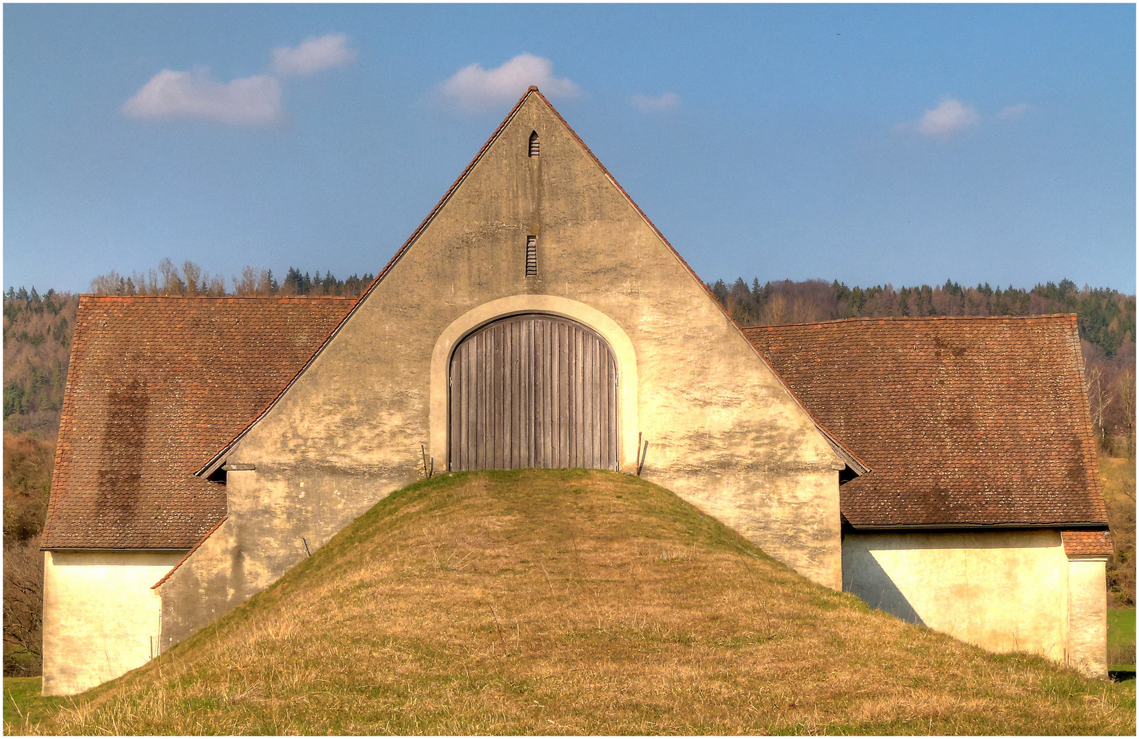 Historische Scheunen-Symetrie