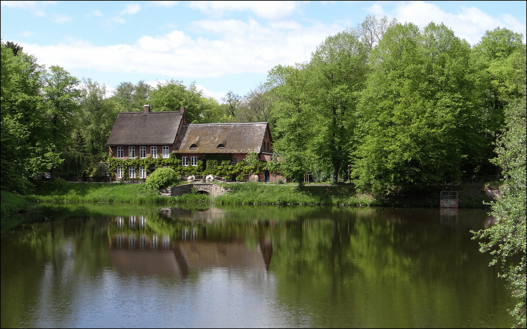 historische Schloßmühle....