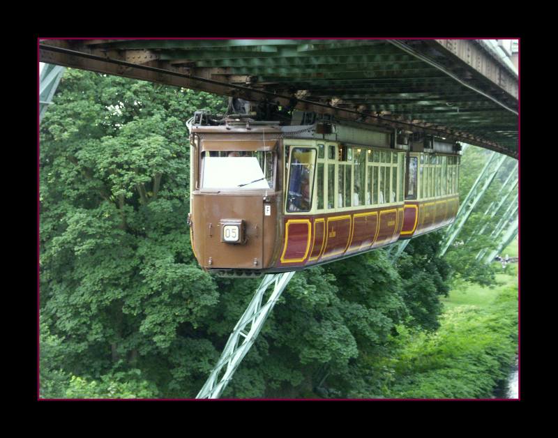 historische Schwebebahn