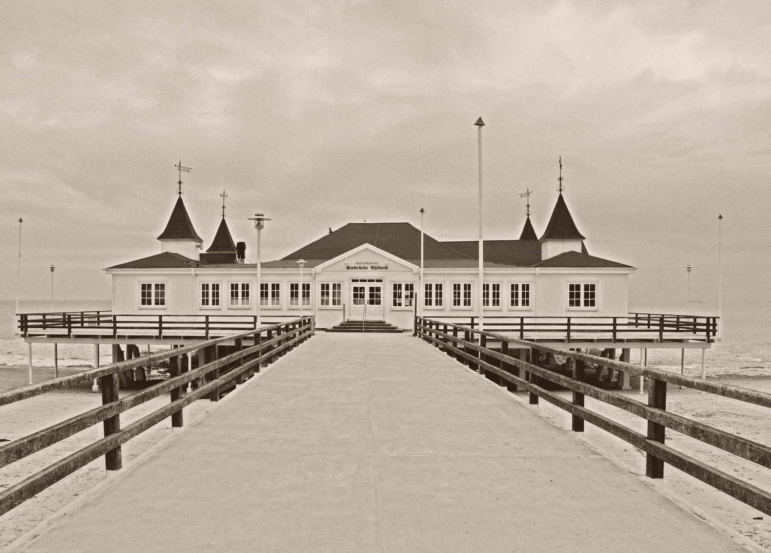 Historische Seebrücke Ahlbeck