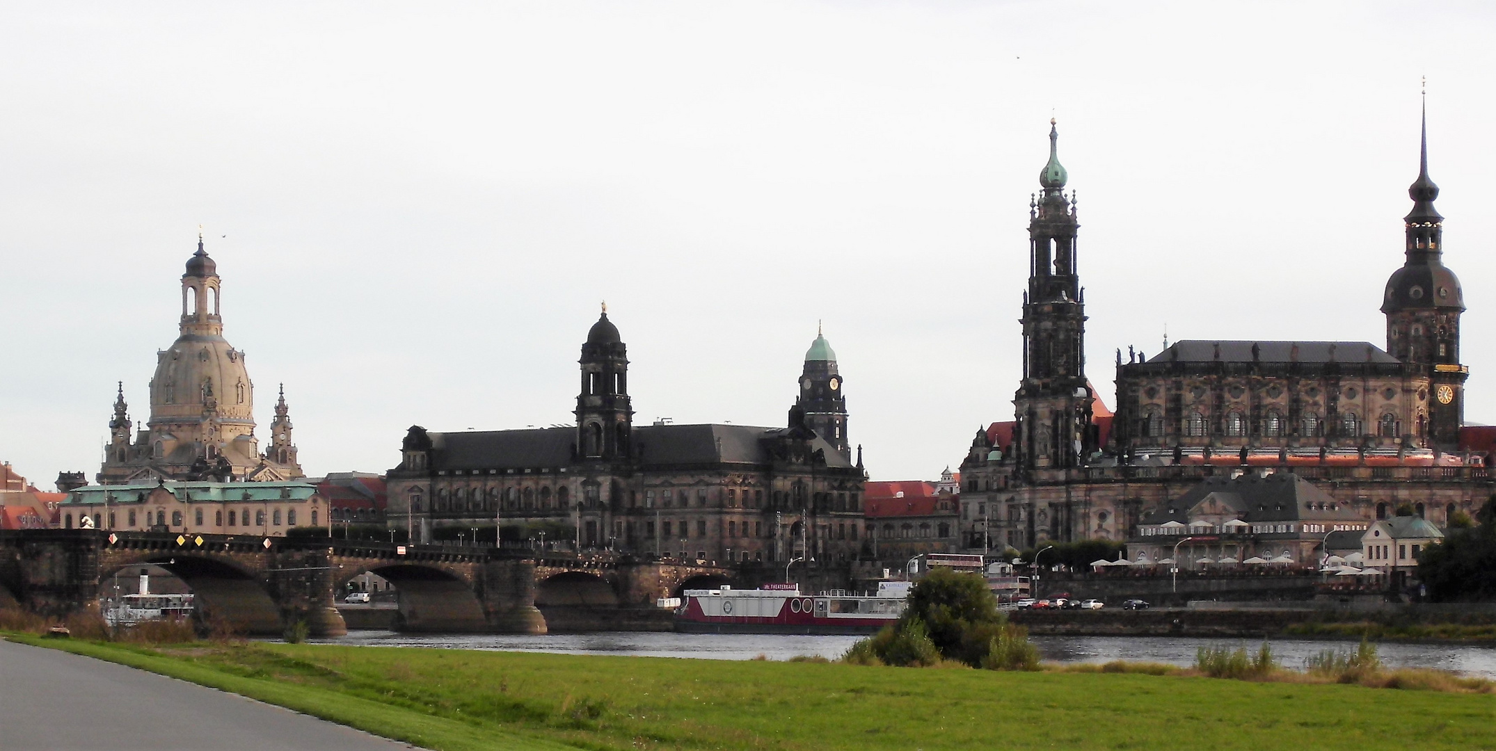 Historische Skyline von Dresden