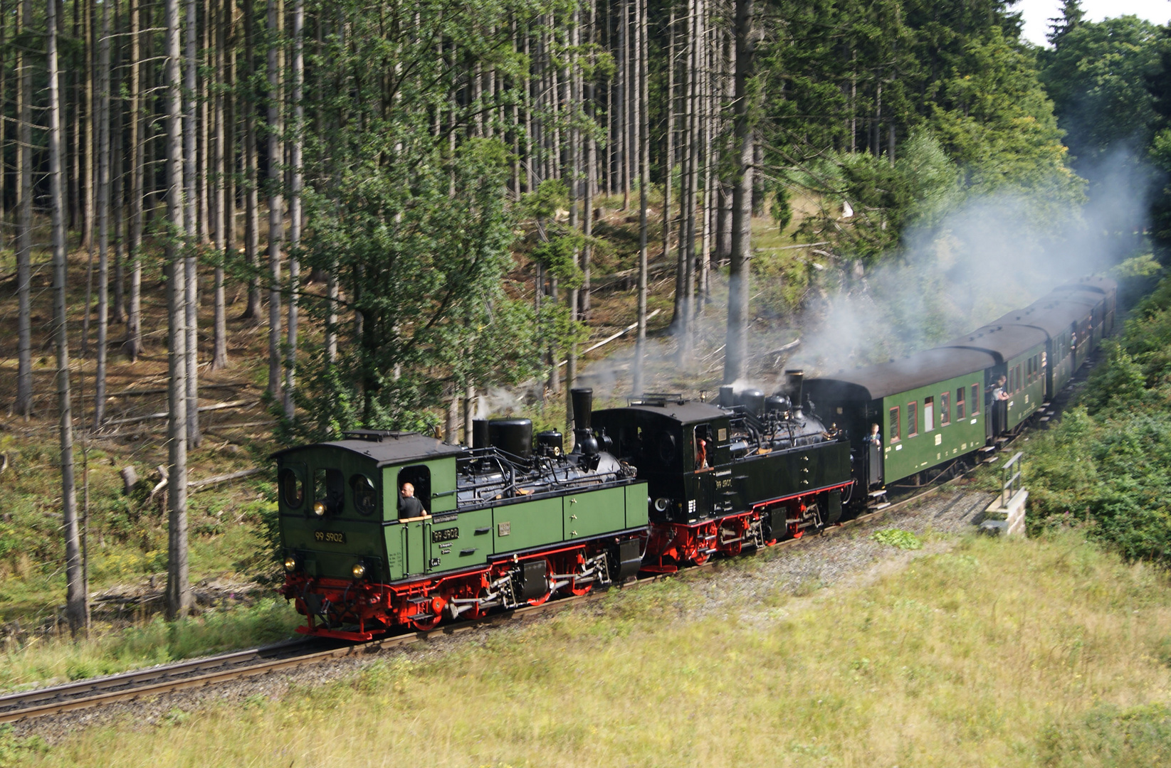 Historische Sonderfahrt Richtung Wernigerode