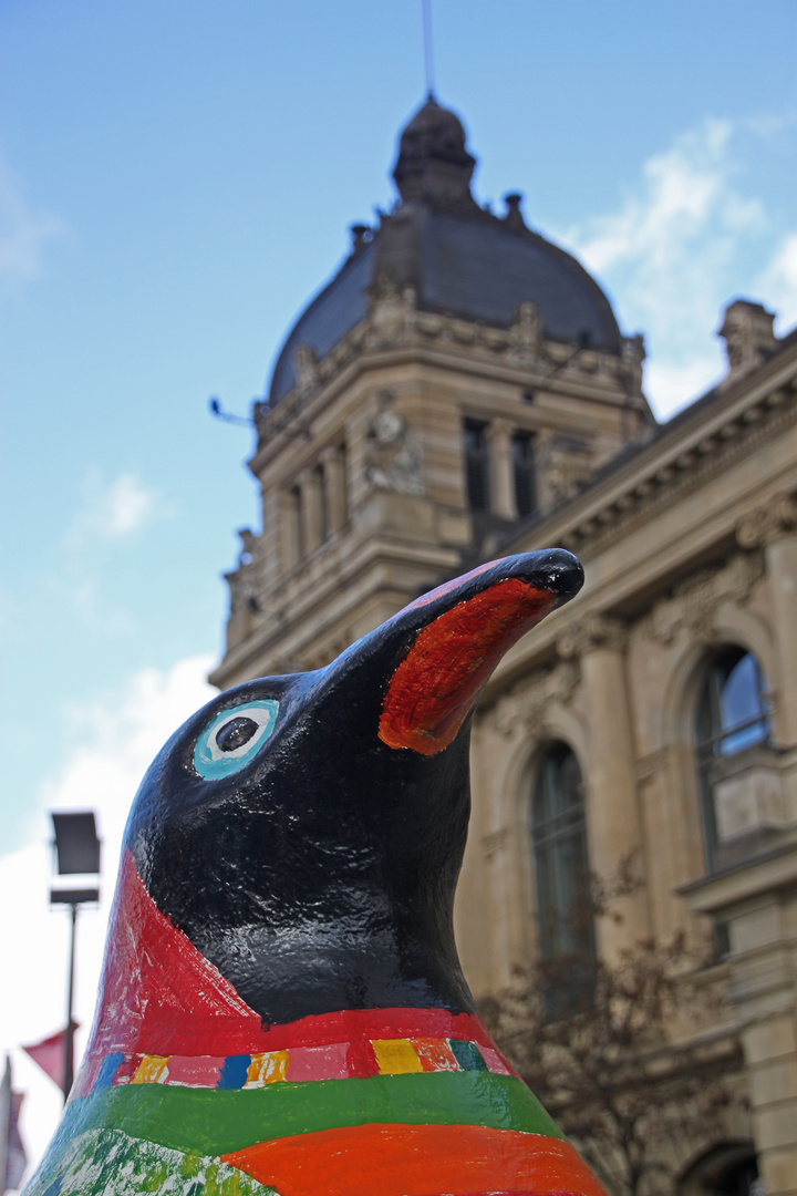 Historische Stadthalle und Pinuinale