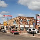 historische Stadtkulisse an der Route 66 in Williams