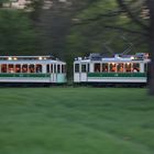 Historische Straßenbahn im Herrenkrug