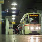 Historische Straßenbahn in Rostock