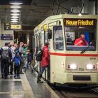 Historische Straßenbahn in Rostock