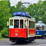 Historische Straßenbahnen in Turin