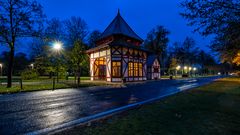 historische Strassenbahnhaltestelle