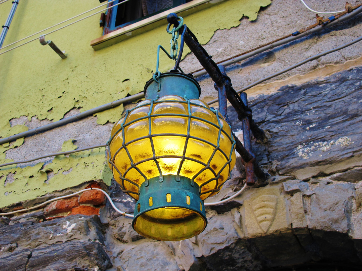 Historische Strassenlampe (Italy)