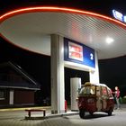 Historische Tankstelle in Nidden