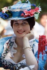 Historische Tracht am Kocherlball