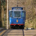 Historische Tram in Barcelona