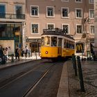 Historische Tram Linie 28 Lissabon