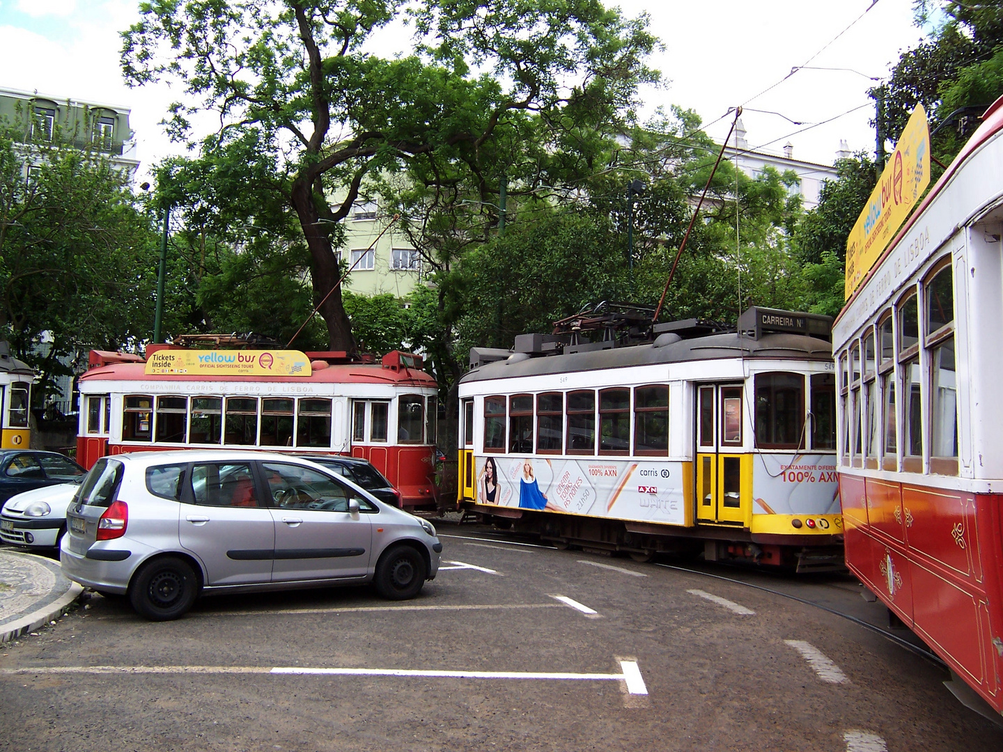 Historische Tram Lissabon