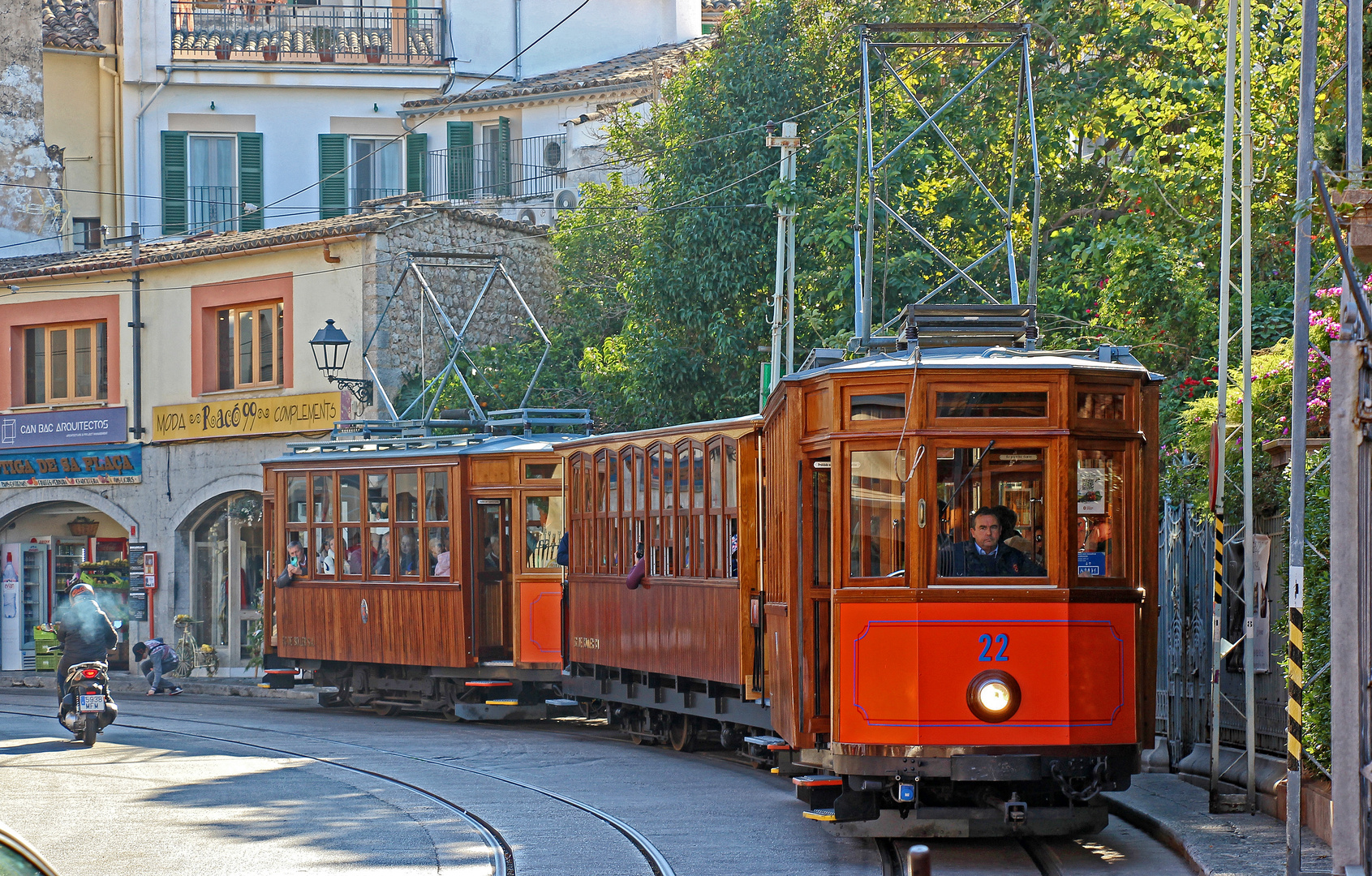 Historische Trambahn in Soller