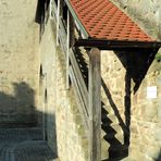 Historische Treppenanlage Nördlinger Tor Dinkelsbühl 9.6.16