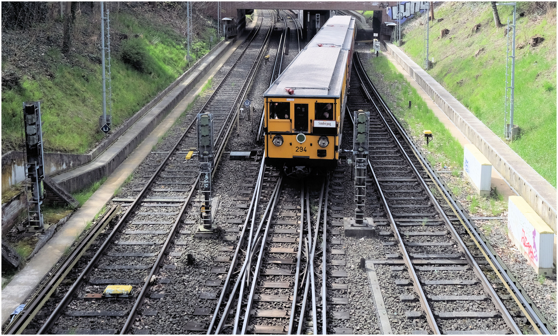 Historische U-Bahnfahrt -1