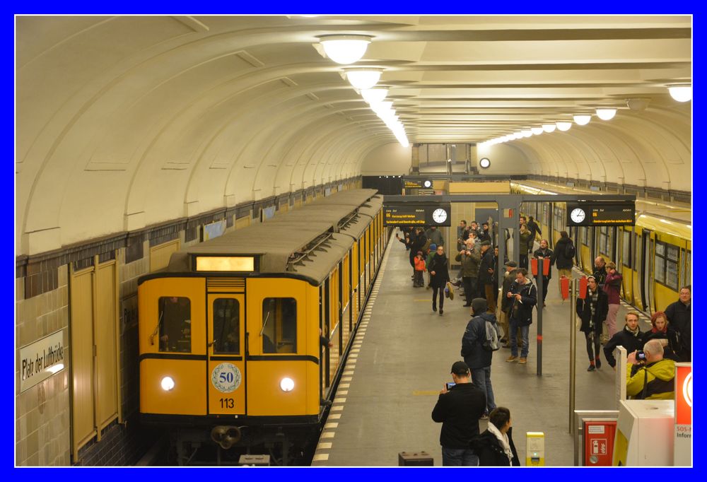 Historische U-Bahnfahrt