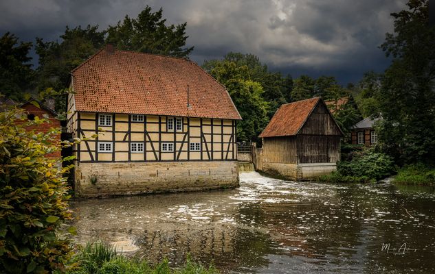 Historische Wassermühle