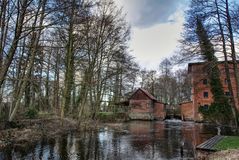 Historische Wassermühle