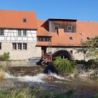 Historische Wassermühle in Buchfart