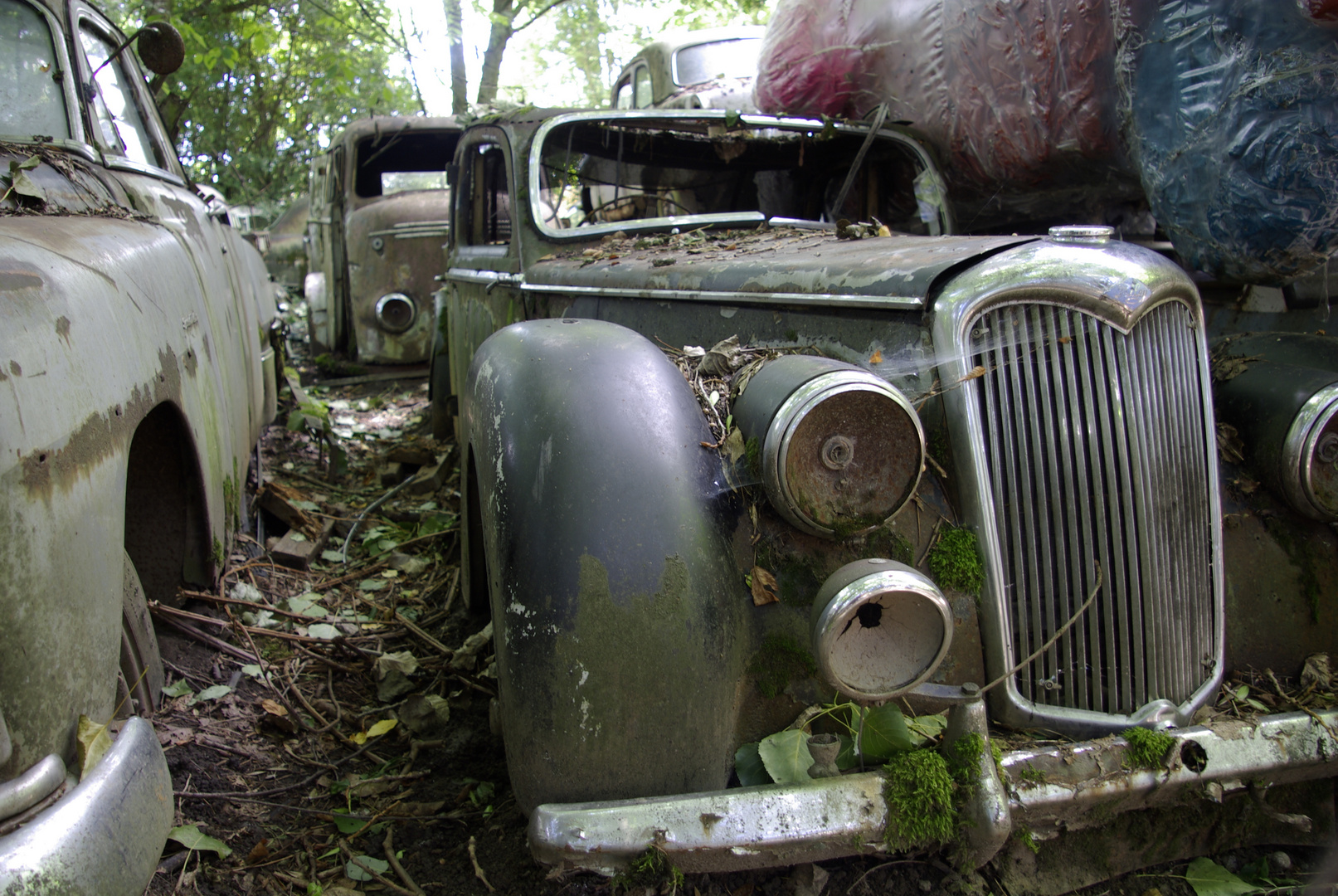 Historischer Autofriedhof Kaufdorf