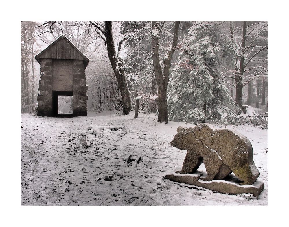 Historischer Bärenfang am Waldstein