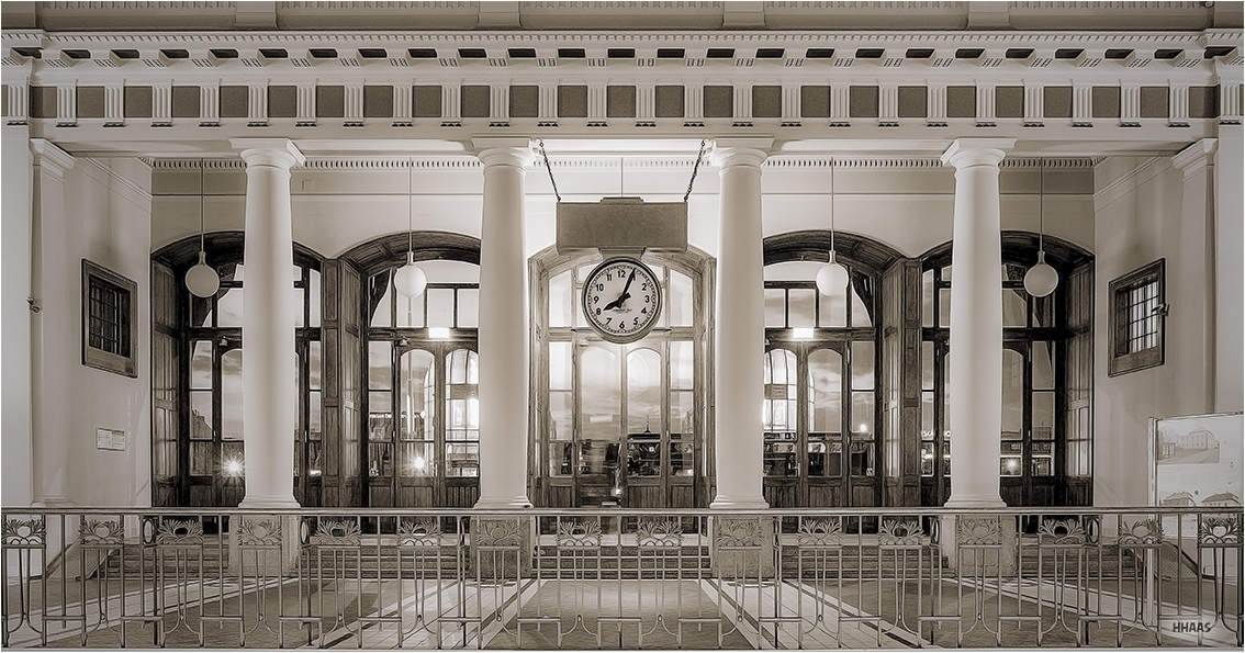 Historischer Bahnhof Prag