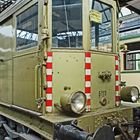 Historischer Bauzug im Straßenbahnmuseum Köln