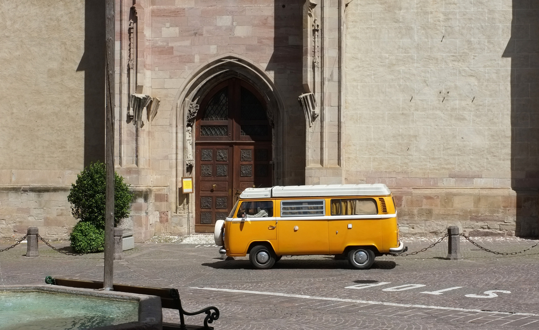 Historischer Bus-Stop