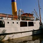 Historischer Dampfer 'Prinz Heinrich' im Hafen von Leer (Ostfriesland)