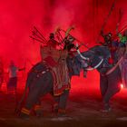 Historischer Elefantenkampf am Don Chedi