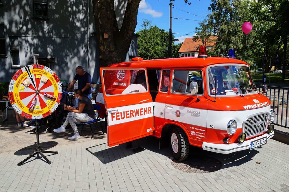 Historischer Feuerwehr Einsatzwagen 