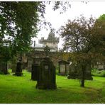 Historischer Friedhof von Greyfriars