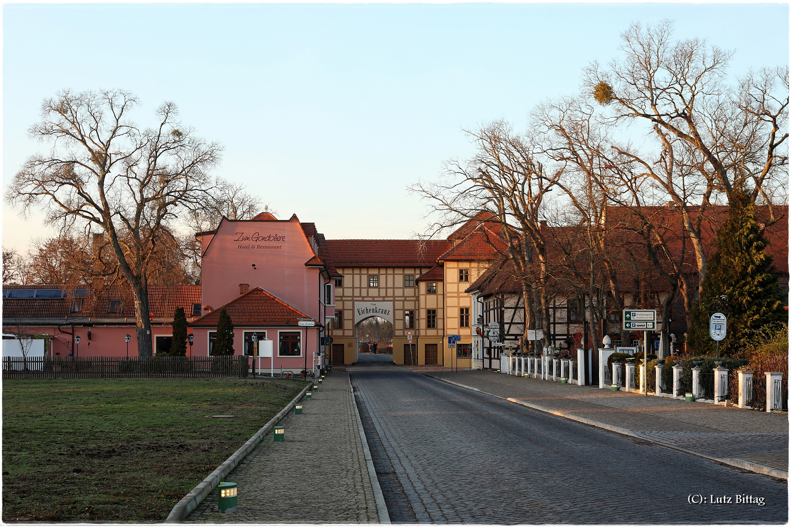 Historischer Gasthof "Zum Eichenkranz" Wörlitz - Das Tor zum Welterbe