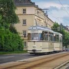 Historischer Gothazug der Plauener Straßenbahn