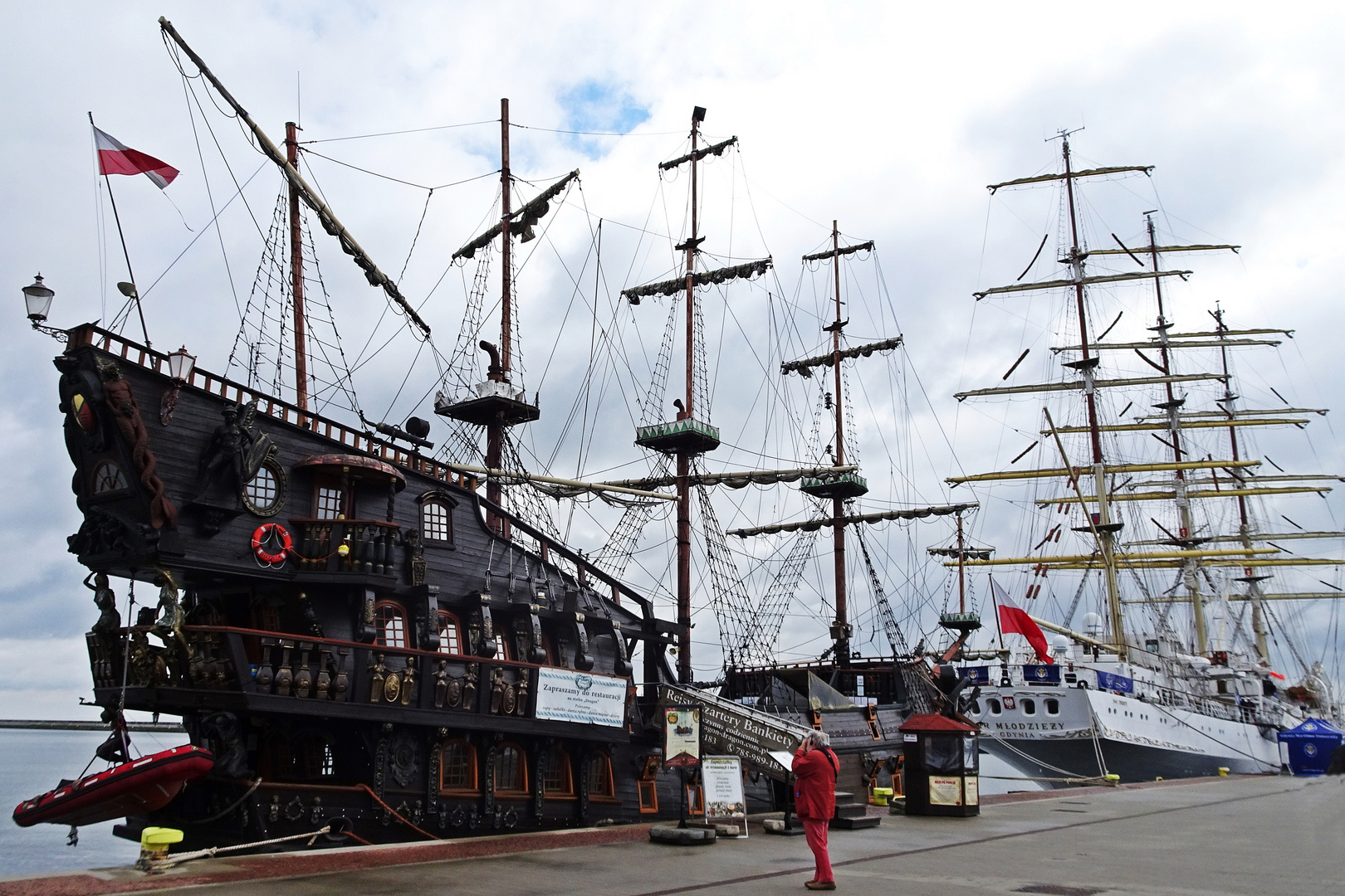 historischer Hafen Gdynia