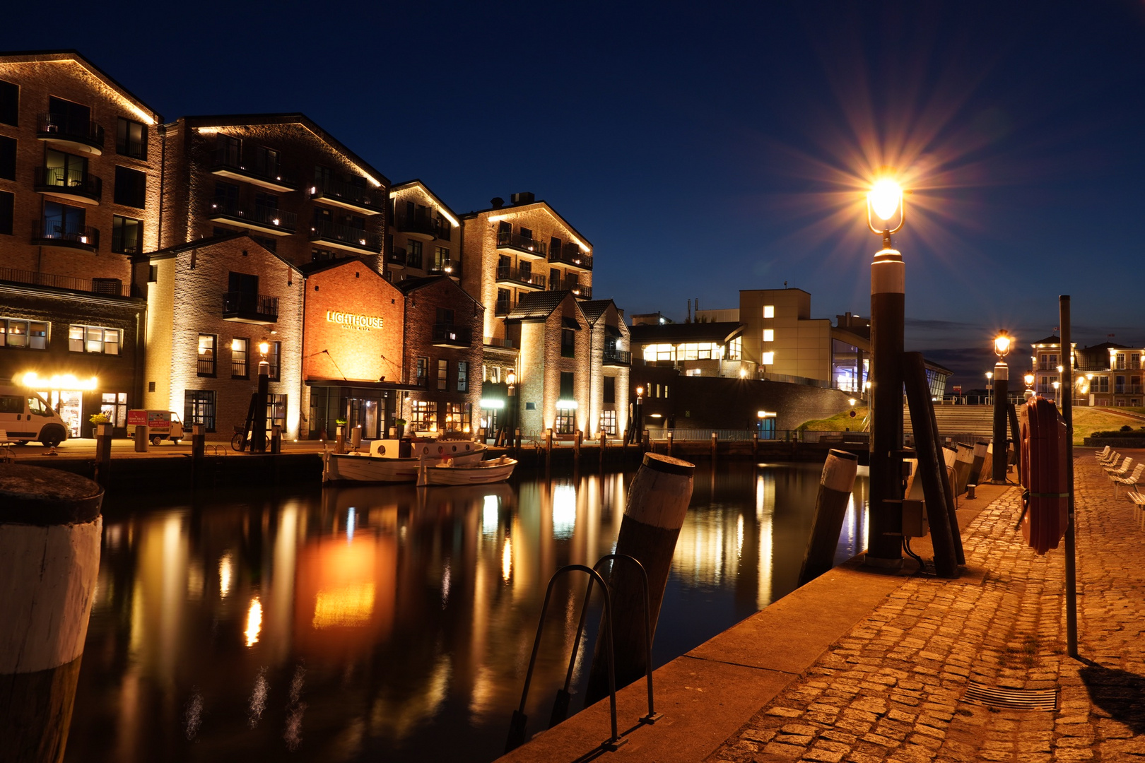 Historischer Hafen in Büsum