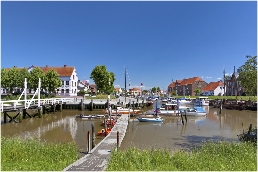 historischer Hafen von Tönning