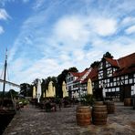 Historischer Hafen von Wanfried an der Werra