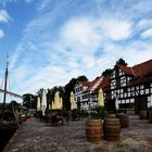 Historischer Hafen von Wanfried an der Werra