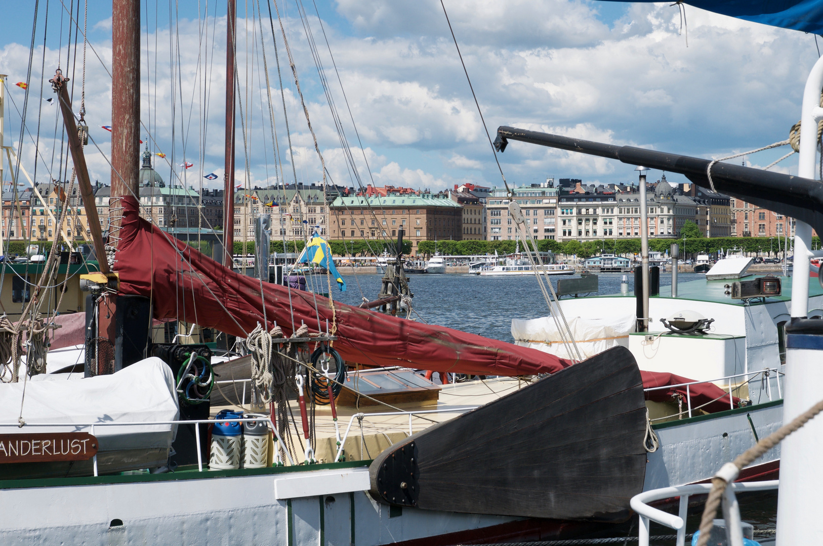 Historischer Holländer auf Skeppsholmen, Stockholm