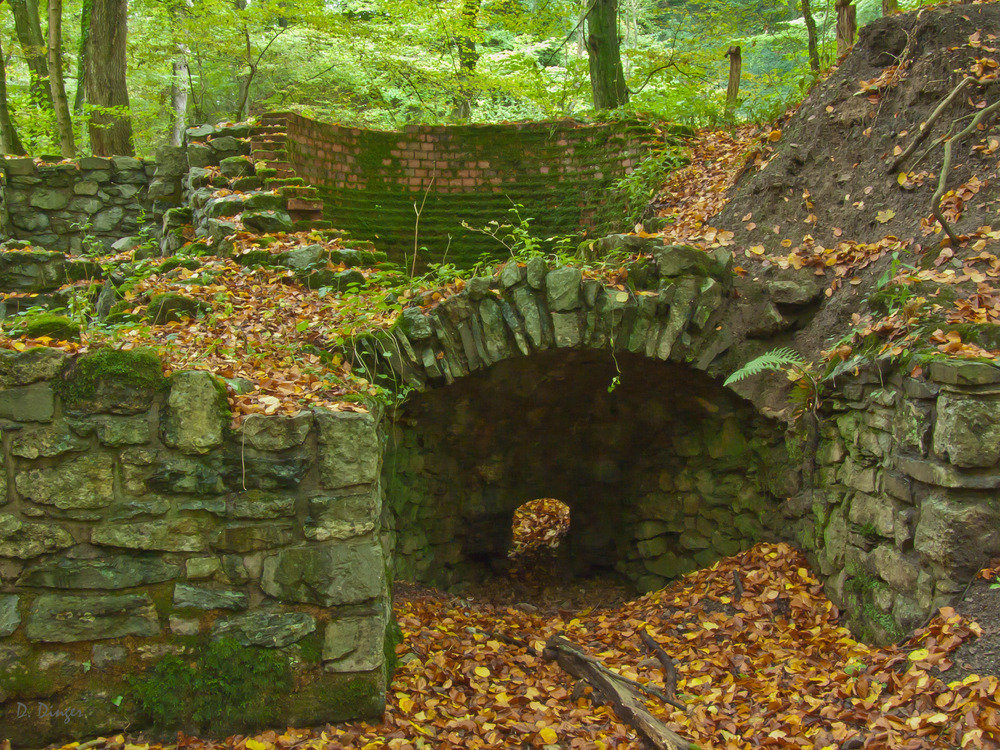 historischer Kalkofen (teil-rekonstruiert)