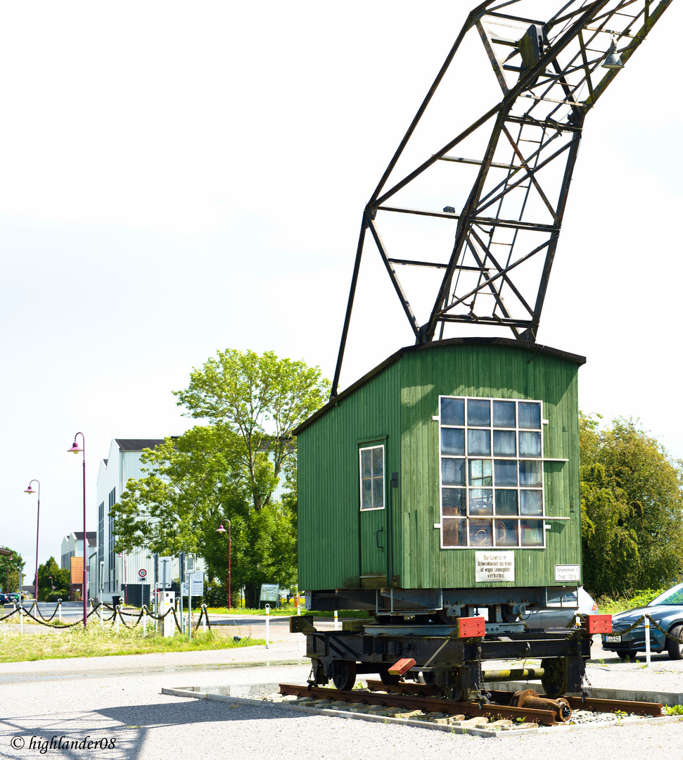 Historischer Ladekran in Varel