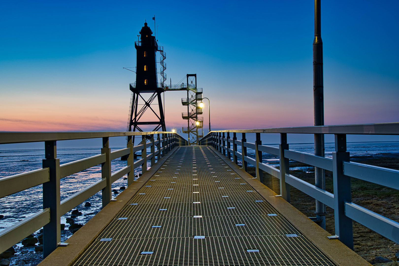 historischer Leuchtturm Obereversand (Dorum) III