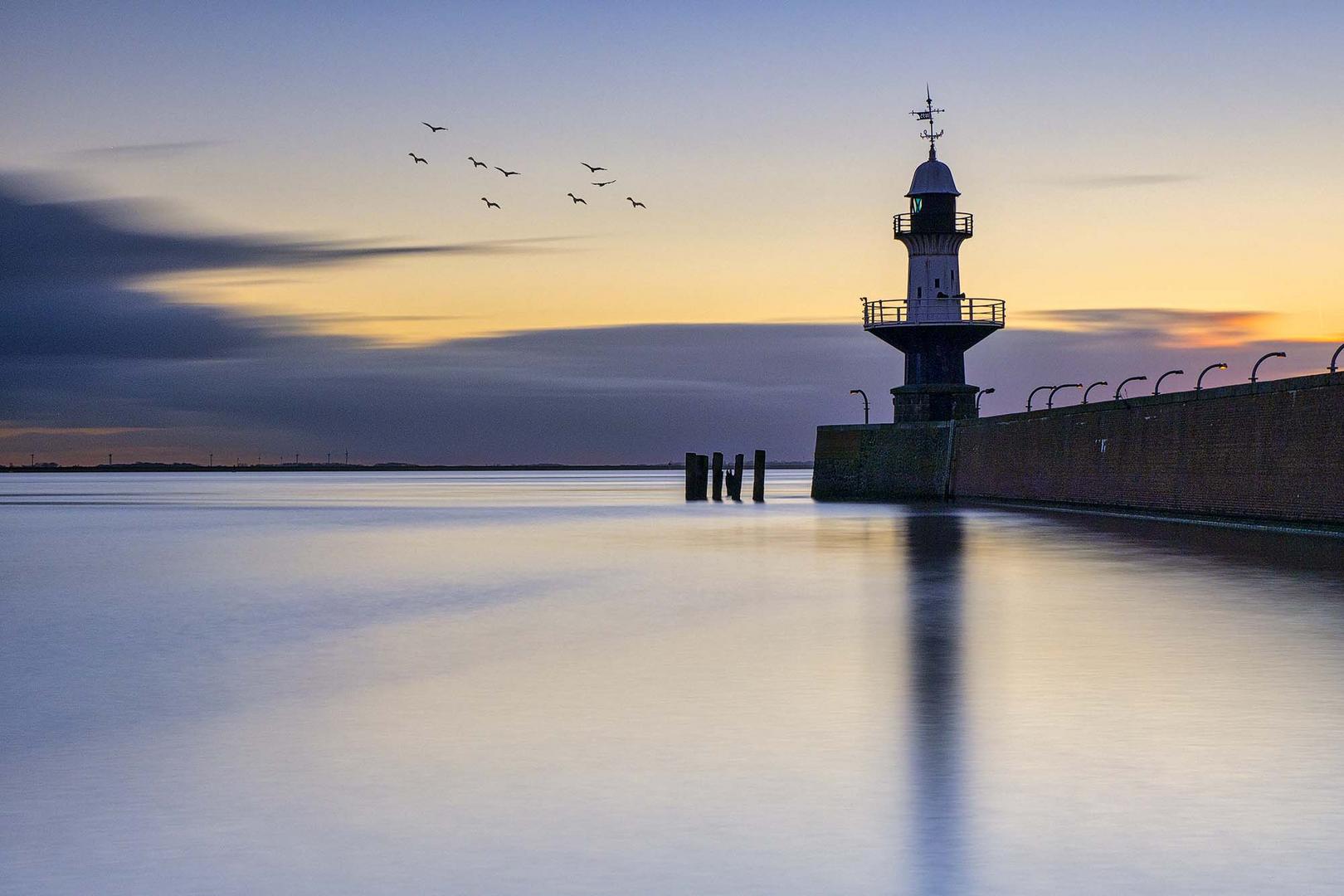 Historischer Leuchtturm Serie