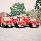 Historischer Löschzug der FF Celle beim Eckhaubertreffen 2007