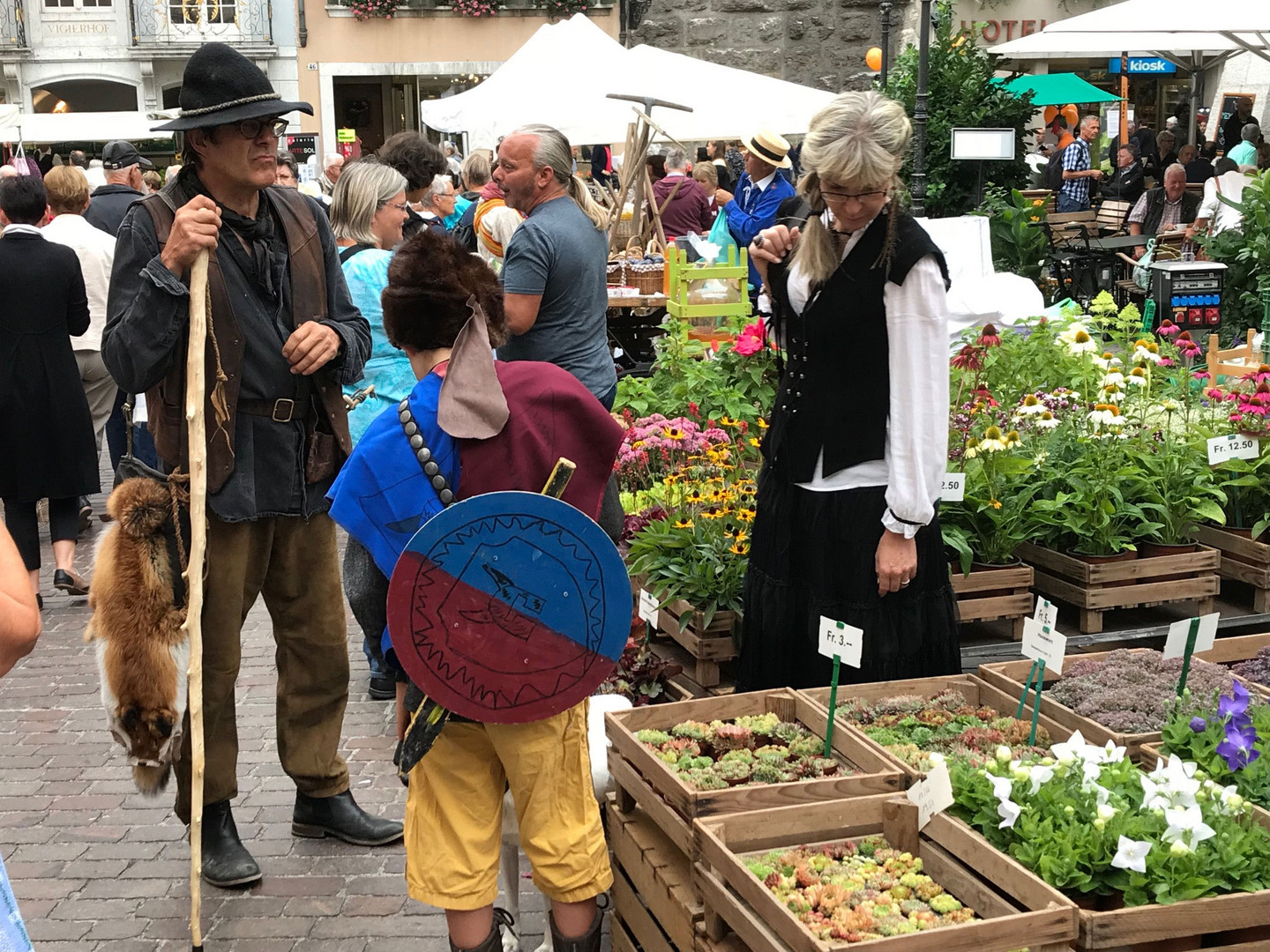 Historischer Markt in Solothurn