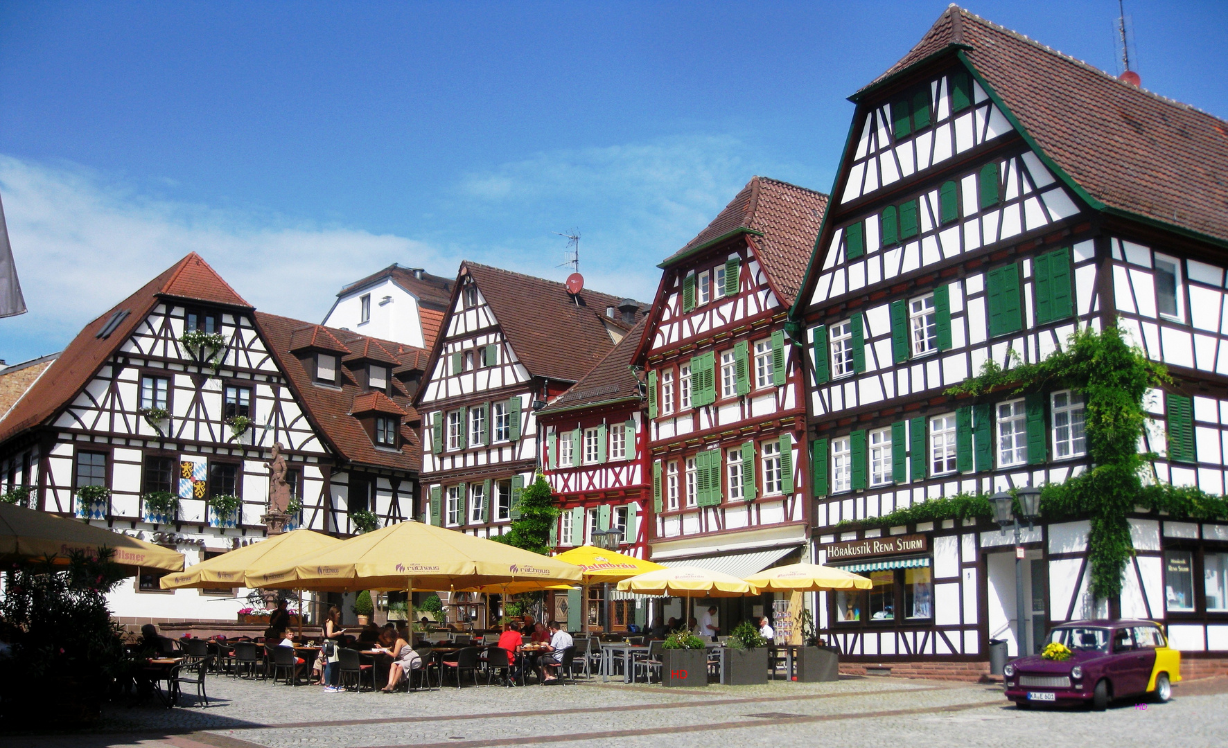 Historischer Marktplatz in Bretten